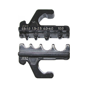 PINZE MODULARI PER CRIMPARE Per capicorda non isolati per cavi da mm² 0,5 a 1,0 / 1,5 a 2,5 / 4 a 6 / 10. modular crimping pliers 202GDB