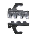 PINZE MODULARI PER CRIMPARE Per capicorda non isolati  aperti per cavi da mm² 0,5 a 1,0 / 1,5 a 2,5 / 4 a 6. modular crimping pliers 202GDE