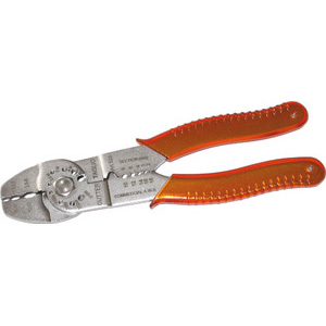 PINZE PER CAPICORDA ISOLATI crimping pliers for insulated terminals 205G 8