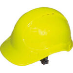 ELMETTI DI PROTEZIONE Con cinturino sottogola in tessuto elastico.<br>Colore giallo. industrial safety helmets 2071AC