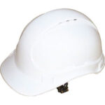 ELMETTI DI PROTEZIONE Con cinturino sottogola in tessuto elastico.<br>Colore bianco. industrial safety helmets 2071B 2
