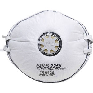 MASCHERINE DI PROTEZIONE Adatte per proteggere da aerosol solidi e liquidi, contenenti vernici a pennello, polveri nocive, legni duri, ecc e odori sgradevoli di gas e vapori organici a medie concentrazioni fino a 12 volte il valore limite ponderato (TLV).<br>Conforme alle norme CE-EN 149 Livello FFP2. anti-dust maskes 2071R