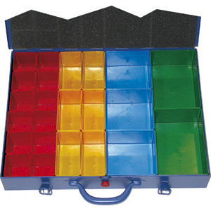 VALIGETTE PORTAMINUTERIE IN LAMIERA storage cases 2079LA