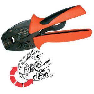 PINZE PER TERMINALI A BUSSOLA  crimping pliers for terminals 207GR