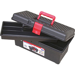 CASSETTE PORTAUTENSILI IN POLIPROPILENE Con una chiusura. Foro per l'applicazione di un lucchetto. tool-boxes in polypropylene 2084N