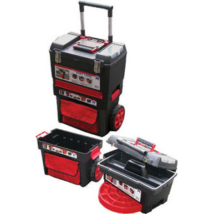 CASSETTE PORTAUTENSILI CON RUOTE  tool-boxes in polypropylene with wheels 2088