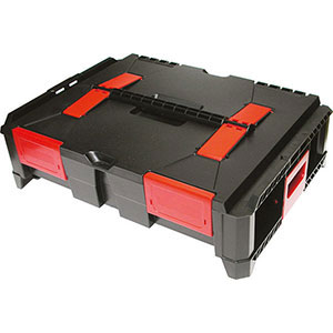 CASSETTE PORTAUTENSILI MODULARI IN ABS Dimensioni cassetta mm 464x335x142h.<br>Cassetta vuota. abs box on box system 2088A