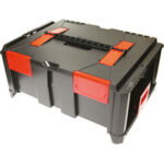 CASSETTE PORTAUTENSILI MODULARI IN ABS Dimensioni cassetta mm 464x335x212h.<br>Cassetta vuota. abs box on box system 2088E