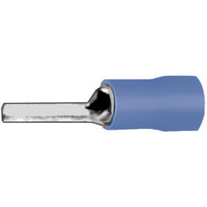 TERMINALI PREISOLATI AZZURRO<br>per cavi da mmq 1,5-2,5 insulated terminals 208H