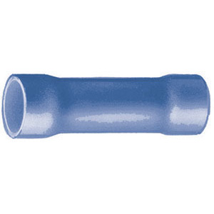 TERMINALI PREISOLATI AZZURRO<br>per cavi da mmq 1,5-2,5 insulated terminals 208K 2