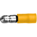 TERMINALI PREISOLATI GIALLO<br>per cavi da mmq 4-6 insulated terminals 208P 1 5