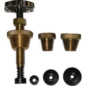 APPARECCHI PER RUBINETTI Per fresare la sede di rubinetti con filettatura interna.<br>Con 4 frese da poll. 3/8"-1/2"-3/4"-1". taps seat reamers 2099