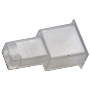 COPRITERMINALI Per terminali tipo lamellare maschio piatto Art. 209 M-N.<br>Confezioni indivisibili di copriterminali: 500 pezzi. sleeves 209PB