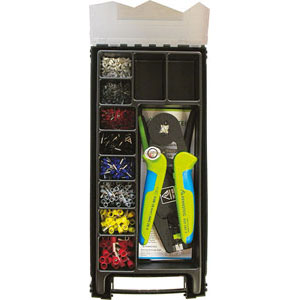 TERMINALI ISOLATI IN ASSORTIMENTO In valigetta robusta e pratica. insulated terminals sets 209PT