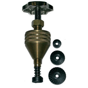 APPARECCHI PER RUBINETTI Per fresare la sede dei rubinetti con filettatura interna ed esterna.<br>Con 4 frese da poll. 3/8"-1/2"-3/4"-1". taps seat reamers 2100