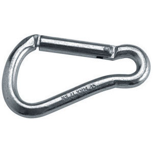 MOSCHETTONI IN ACCIAIO ACCIAIO ZINCATO steel carbine-hooks 2120