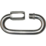 MAGLIE DI GIUNZIONE PER CATENE ACCIAIO INOX AISI 316 quik links 2126E 49