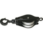 TAGLIE DI SOLLEVAMENTO Con 2 rotelle. pulley blocks 2132B