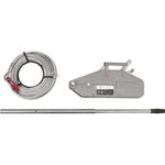 PARANCHI AD ARGANO PARANCO CON FUNE DA 20 MT. E GANCIO winches 2133PE