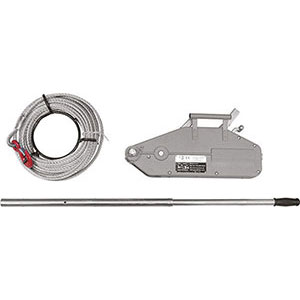 PARANCHI AD ARGANO PARANCO CON FUNE DA 20 MT. E GANCIO winches 2133PE