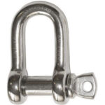 REDANCE-MORSETTI E GRILLI Grilli INOX. Con perno a vite. rings-buckles and fasteners 2158E