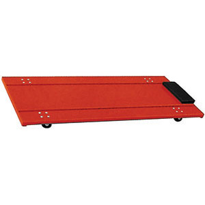 CARRELLI PER RIPARAZIONI SOTTOVETTURA Tipo con imbottitura sotto-testa. trolls for under-car repairs 2227A