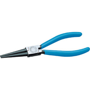 PINZE CON BECCHI TONDI LUNGHI Testa laccata nera e impugnature plastificate. long round nose pliers 231G