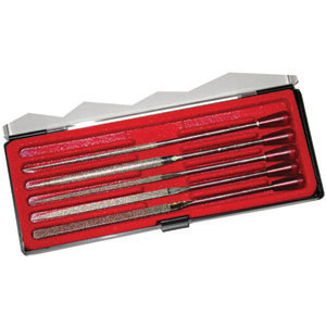 LIME AD AGO DIAMANTATE IN SERIE diamond needle files set 2320G