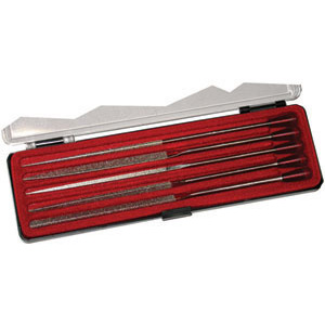 LIME AD AGO DIAMANTATE IN SERIE diamond needle files set 2321G