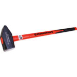 MAZZE CON MANICO IN FIBRA DI VETRO Tipo con testa a forma tedesca.<br>Lunghezza manico mm 900. sledge hammers with fiberglass handles 2769GP 4