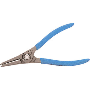 PINZE DIRITTE DIN 5254A PER ANELLI DI FERMO ESTERNI DIN 471 - DIN 983 Con molla di apertura INTERNA. pliers for outer circlips 276GB