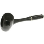 MAZZUOLE In gomma NERA. hammers 2788P 50