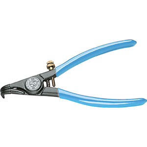 PINZE PER ANELLI DI FERMO SENZA SEDE Tipo curvo a 90°. circlips pliers 279GB