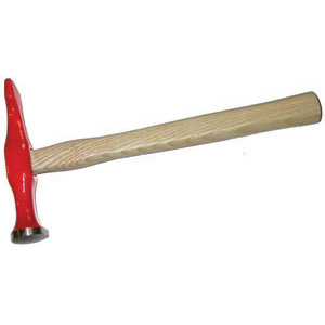 MARTELLI PER CARROZZIERI Con 1 testa tonda piana liscia Ø mm 35 e 1 testa a penna larghezza mm 38. Peso g 630. panel beating hammers 2810C