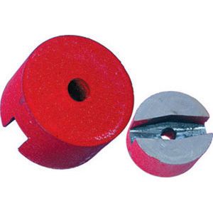 MAGNETI PERMANENTI Tipo cilindrico con foro passante non filettato e scalanatura. permament magnets 2815C