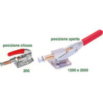 ELEMENTI DI FISSAGGIO RAPIDO Tipo a spinta e trazione, base piana. clamping devices 2831GL