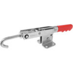 ELEMENTI DI FISSAGGIO RAPIDO Tipo a tirante con gancio, base piana. clamping devices 2831GP