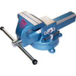 MORSE DA BANCO UNIVERSALI Morsa con base girevole. steel drop-forged vices 2859GL 100