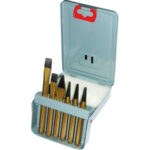 SCALPELLI, PUNZONI, CACCIASPINE IN ASSORTIMENTO  cold chisels in sets 2928GA