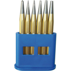 SCALPELLI, PUNZONI, CACCIASPINE IN ASSORTIMENTO cold chisels in sets 2928GE