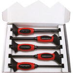 SCALPELLI, PUNZONI, CACCIASPINE IN ASSORTIMENTO  cold chisels in sets 2928GPF