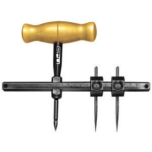 TAGLIADISCHI REGOLABILI Con 2 coltelli. circle cutters 3075