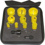 SEGHE A TAZZA IN ASSORTIMENTO Numero seghe a tazza: 10<br>Misure seghe a tazza Art. 3078 GSB: mm 19-22-29-35-38-44-51-57-65-68<br>Attacchi Art. 3078 GTB: Gr. 2 pz. 1<br>Attacchi Art. 3078 GTB: Gr. 3 pz. 1<br>Custodia in EVA. hole cutter sets 3078GZ 50