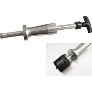 FUSTELLE IN SERIE Peso della massa battente 1,0 Kg.<br>Fornite SENZA fustelle, adattatore Art. 3087 GLA e punta di centraggio Art. 3087 GLB. punching tools sets 3087GLE