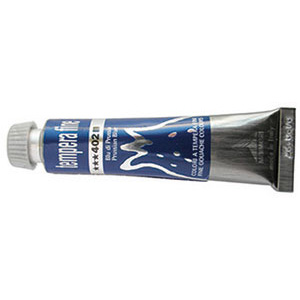 PASTE LIQUIDE PER TRACCIATURE Colore a tempera BLU di PRUSSIA. dressing paste blue 3095