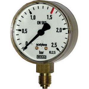 RIDUTTORI PER ACETILENE Per pressioni da 0 a 2,5 Atm. acetylene pressure regulators 3140GAC