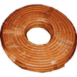 TUBI PER SALDATURA Tipo mono-tubo, per propano, Ø mm 6. Colore arancio.<br>Adatto per guarniture e componenti orig. EWO e altre produzioni.<br>In rotoli da m 50 c.ca. indivisibili. welding hoses 3186G