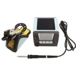 STAZIONI SALDANTI DIGITALI Dimensioni trasformatore c.ca mm 150x130x101 H. digital soldering stations 3268PE