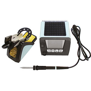 STAZIONI SALDANTI DIGITALI Dimensioni trasformatore c.ca mm 150x130x101 H. digital soldering stations 3268PE