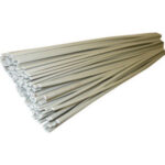 SALDANTE IN VERGHE PER POLIPROPILENE E PVC Polipropilene a sezione piatta mm 3x5, beige. soldering plastic rods 3378C